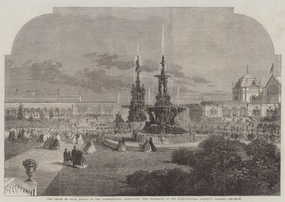 園芸協会の庭園の行列である国際展示会で賞を受賞 作： Thomas Harrington Wilson