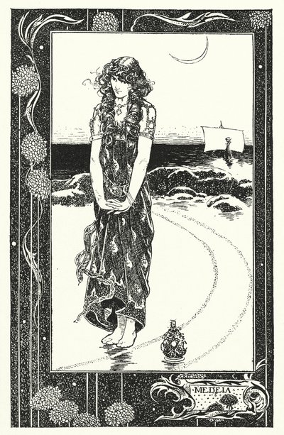 メデア（リトグラフ） 作： Thomas Heath Robinson