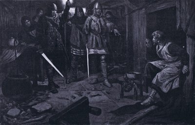ウィリアム・ウォレスの捕獲 AD1305年（リトグラフ） 作： トーマス・ヒース・ロビンソン