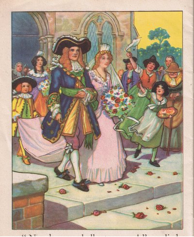結婚式（リトグラフ） 作： Thomas Heath Robinson