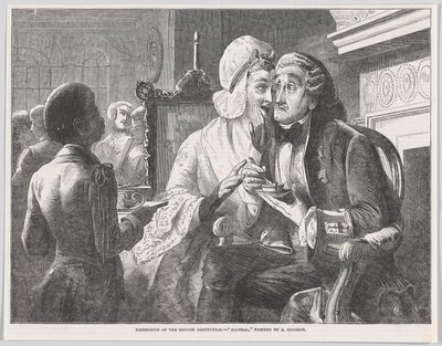 スキャンダル、イラストレイテッド ロンドン ニュース、1851 年 2 月 15 日、1851 年 2 月 15 日。 作： Thomas Heaviside