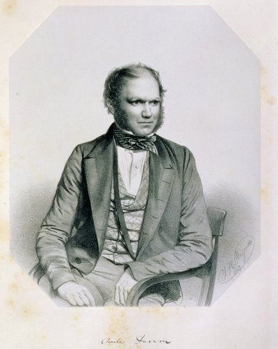 チャールズロバートダーウィン（1809-82）1849 作： Thomas Herbert Maguire