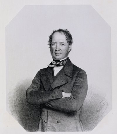 ジョン・リンドリー（1799-1865）1849 作： Thomas Herbert Maguire