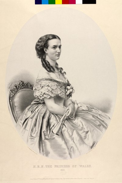 デンマーク王女アレクサンドラ 作： Thomas Herbert Maguire