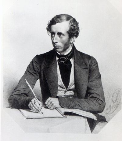 ウィリアム・トンプソン（1805-52）1849 作： Thomas Herbert Maguire