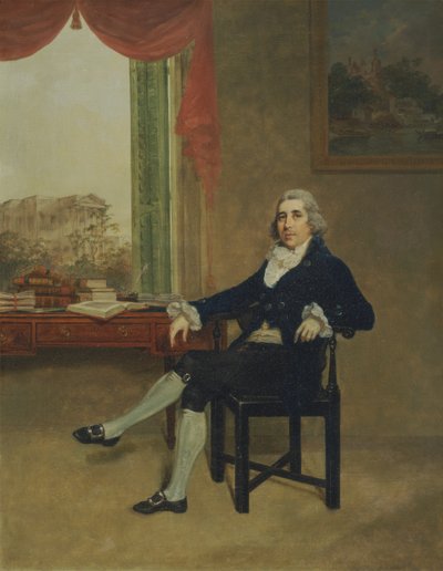 トマス・グラハム（1748-1843）バルゴワンのリネドック男爵、1790年頃（キャンバスに油彩） 作： Thomas Hickey