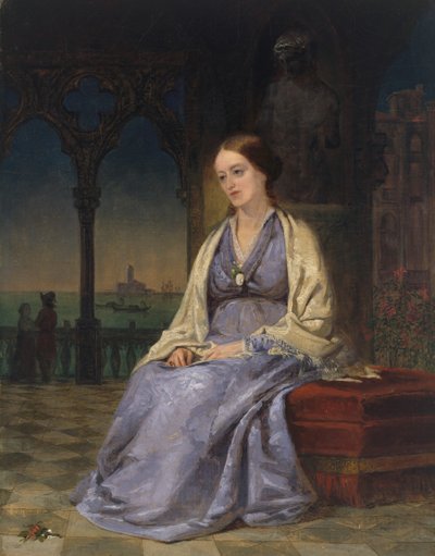 マーガレット・フラー、1848年。 作： Thomas Hicks