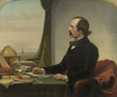 Elisha Kent Kane（1820-57）（リネンに油彩）の肖像 作： Thomas Hicks