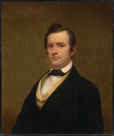 正体不明の男、c。 1856年。 作： Thomas Hicks