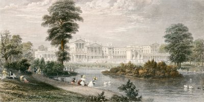 バッキンガム宮殿、ウェストミンスター、ロンドン、1835 作： Thomas Higham