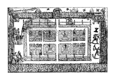 庭、「庭師の迷宮」、1577年から 作： Thomas Hill