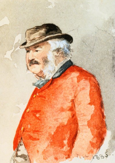 「ベネット氏」、1885 作： Thomas Hodge