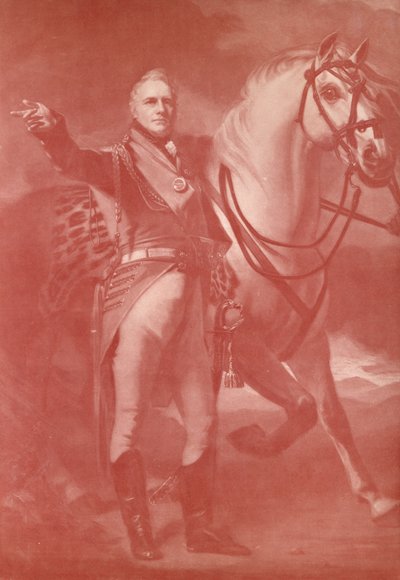 「サー・デビッド・ベアード大佐第24連隊」、c1812 1909 作： Thomas Hodgetts