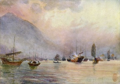 香港、チョウタイム 作： Thomas Hodgson Liddell