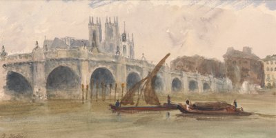 ウェストミンスター橋と修道院 作： Thomas Hollis