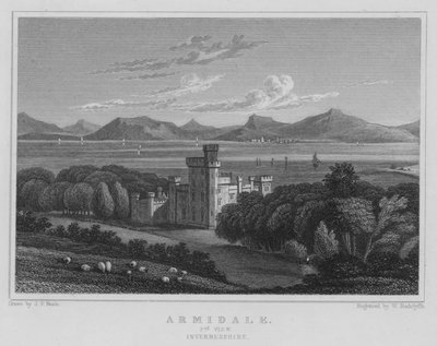 Armidale, 2nd View, Invernesshire (carving) 作： Thomas Hosmer Shepherd