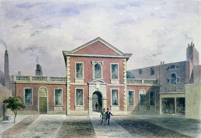 理容外科医ホール、1846 作： Thomas Hosmer Shepherd
