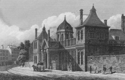大英博物館（彫刻 作： Thomas Hosmer Shepherd