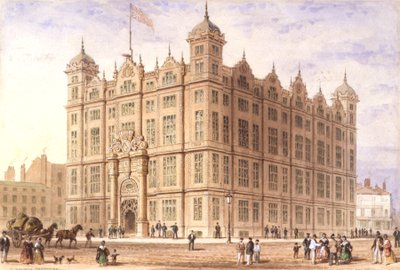 リバプールセーラーズホーム、1850 作： Thomas Hosmer Shepherd