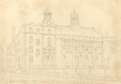 ミドルテンプルホール 作： Thomas Hosmer Shepherd