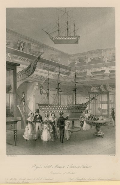 王立海軍博物館 作： Thomas Hosmer Shepherd