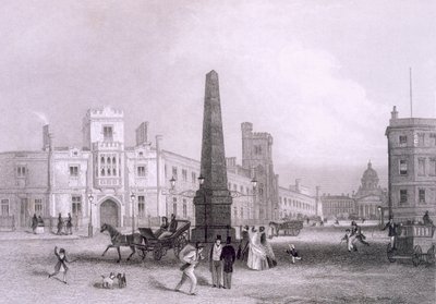 インディジェントブラインドアンドベツレヘム病院のための学校、1851-55年 作： Thomas Hosmer Shepherd