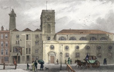 St Olave、Tooley Street、ロンドン 作： Thomas Hosmer Shepherd