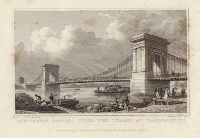 吊り橋 作： Thomas Hosmer Shepherd
