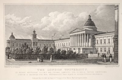 ロンドン大学、「ロンドンと19世紀の環境」パブから。 Jones und Co.、1827-1829 作： Thomas Hosmer Shepherd