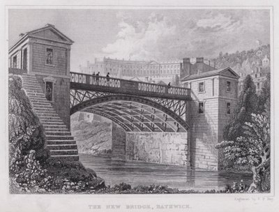 The New Bridge, Bathwick (carving) 作： Thomas Hosmer Shepherd