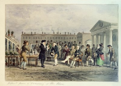 クワックドクター、1857年 作： Thomas Hosmer Shepherd