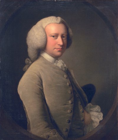 Isaac Schomberg博士、1750〜60年頃 作： Thomas Hudson