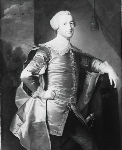 ジョン・ニュートン、c。 175760。 作： Thomas Hudson