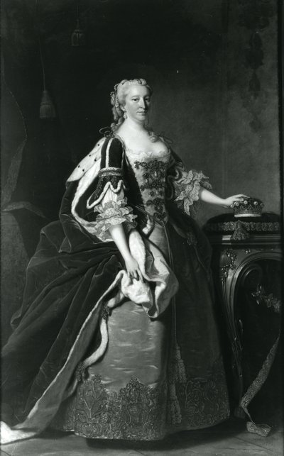 ノーサンバーランド伯爵夫人、エリザベスパーシー夫人の肖像 作： Thomas Hudson