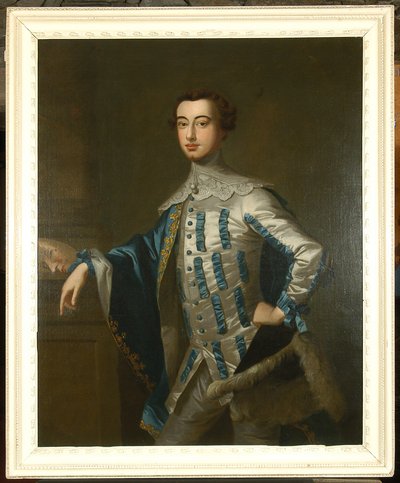 ジェームズ・ローサー卿の肖像、初代アール・ロンズデール、1755年頃 作： Thomas Hudson