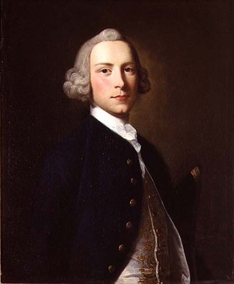 制服を着た海軍士官の肖像 作： Thomas Hudson