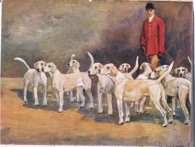 マスターと猟犬、「猟犬」のイラスト 作： Thomas Ivester Lloyd