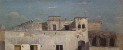 ナポリの街並み、1782 年 作： Thomas Jones
