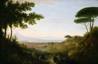 ナポリ湾 1778年頃 油彩・カンヴァス 作： Thomas Jones