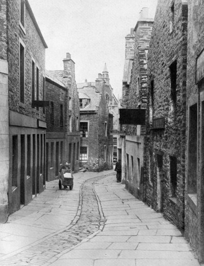 ストロムネス、オークニー、スコットランド、1924-1926年の通り 作： Thomas Kent