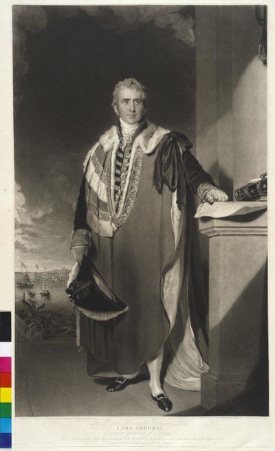 初代アマースト伯爵アマースト 作： Thomas Lawrence