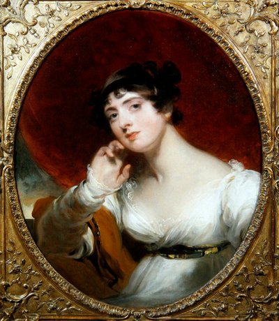 ジョージ・フレデリック・ストラットン夫人の肖像」（油彩・キャンバス） 作： Thomas Lawrence