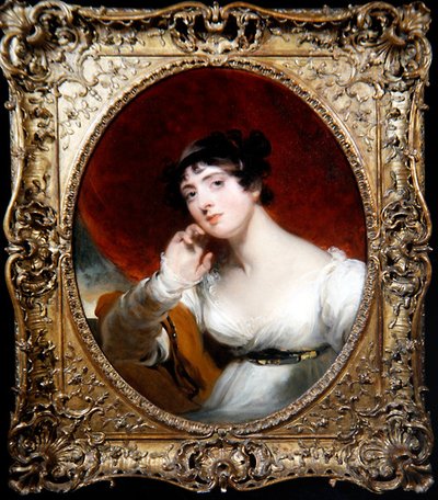ジョージ・フレデリック・ストラットン夫人の肖像」（油彩・キャンバス） 作： Thomas Lawrence