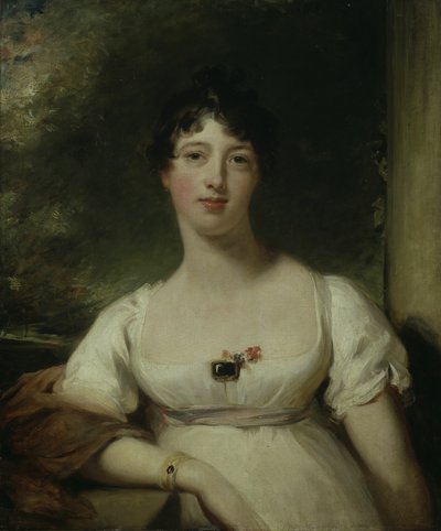 アンナ・マリア・ダッシュウッド、後のイーリー侯爵夫人、c. 1805年。 作： Thomas Lawrence