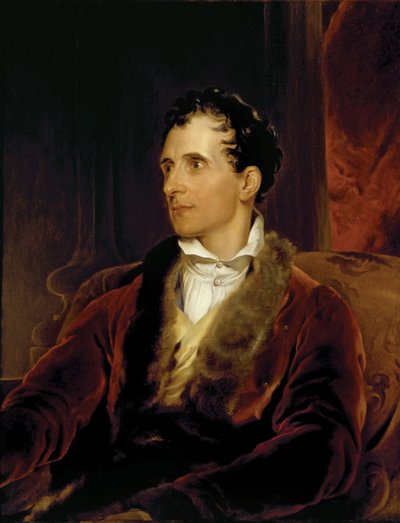 アントニオ・カノーヴァ《イストリア侯爵》1822-23年頃（油彩・キャンバス 作： Thomas Lawrence