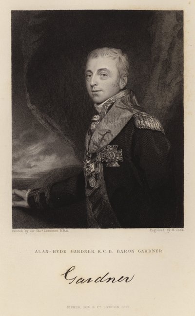 男爵ガードナー 作： Thomas Lawrence