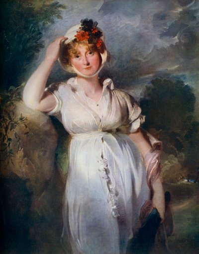ブランズウィックのキャロラインアメリアエリザベス、c1788-1810、1912。 作： Thomas Lawrence