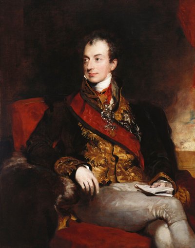 メッテルニヒ公クレメンス・ローター・ヴェンツェル（1773～1859年） 作： トーマス・ローレンス