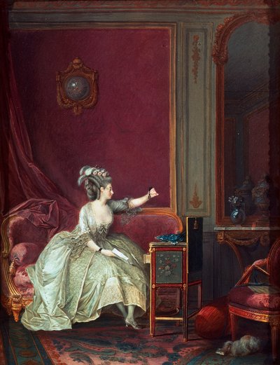 トーマス・ローレンス卿（1769-1830）による「欠席者の慰め」の絵 作： Thomas Lawrence