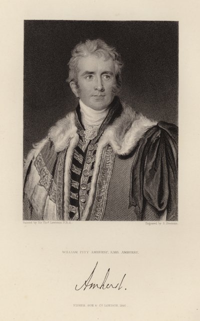 アール・アマースト 作： Thomas Lawrence